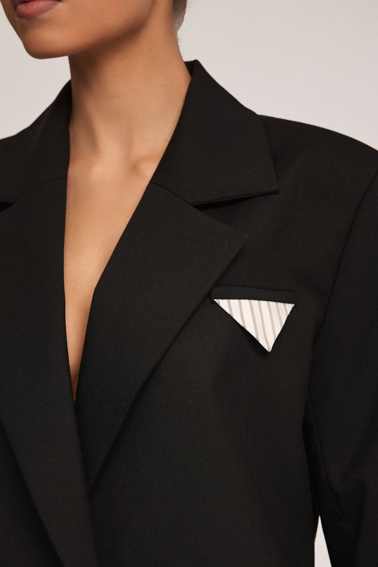 Жакет short чорний