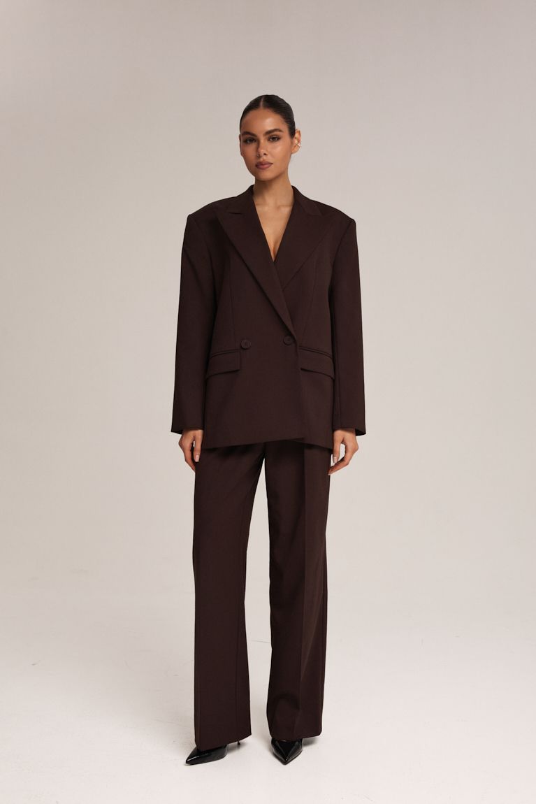 Жакет Oversize 2024 шоколад