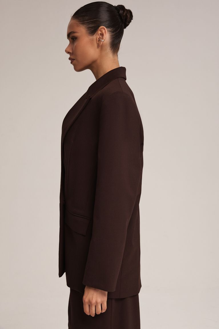 Жакет Oversize 2024 шоколад