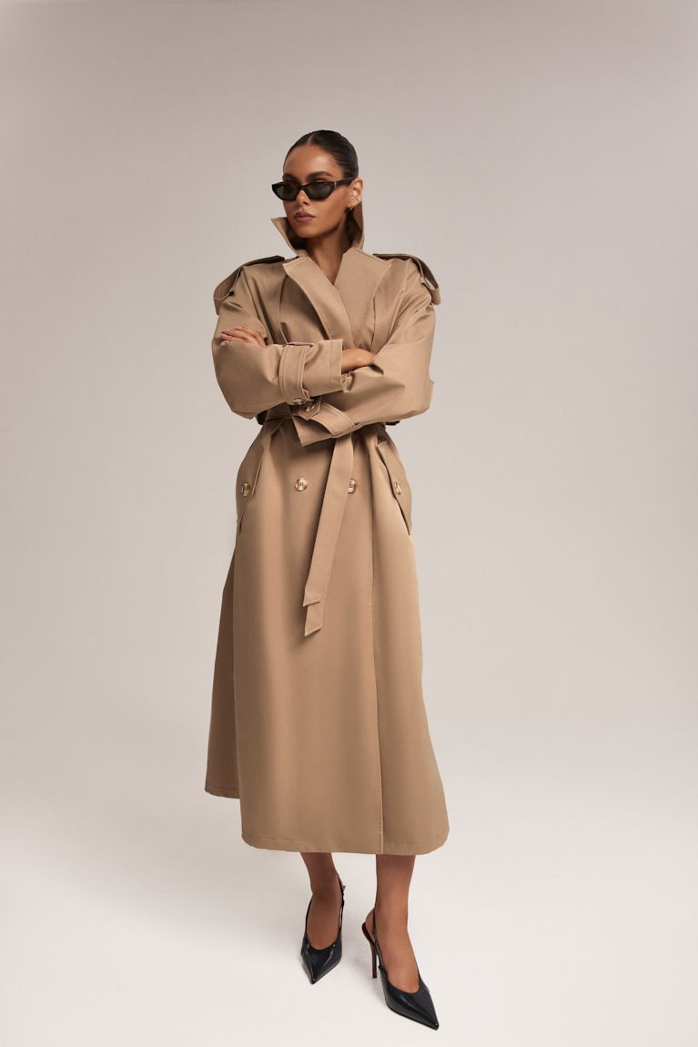 Тренч Bahoi беж