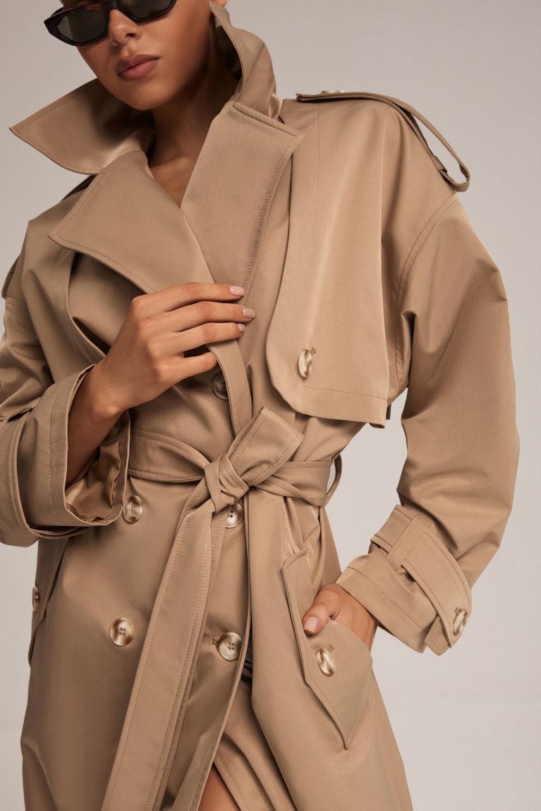 Тренч Bahoi беж