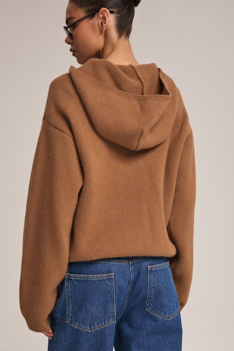 Кардиган в'язаний oversize кемел