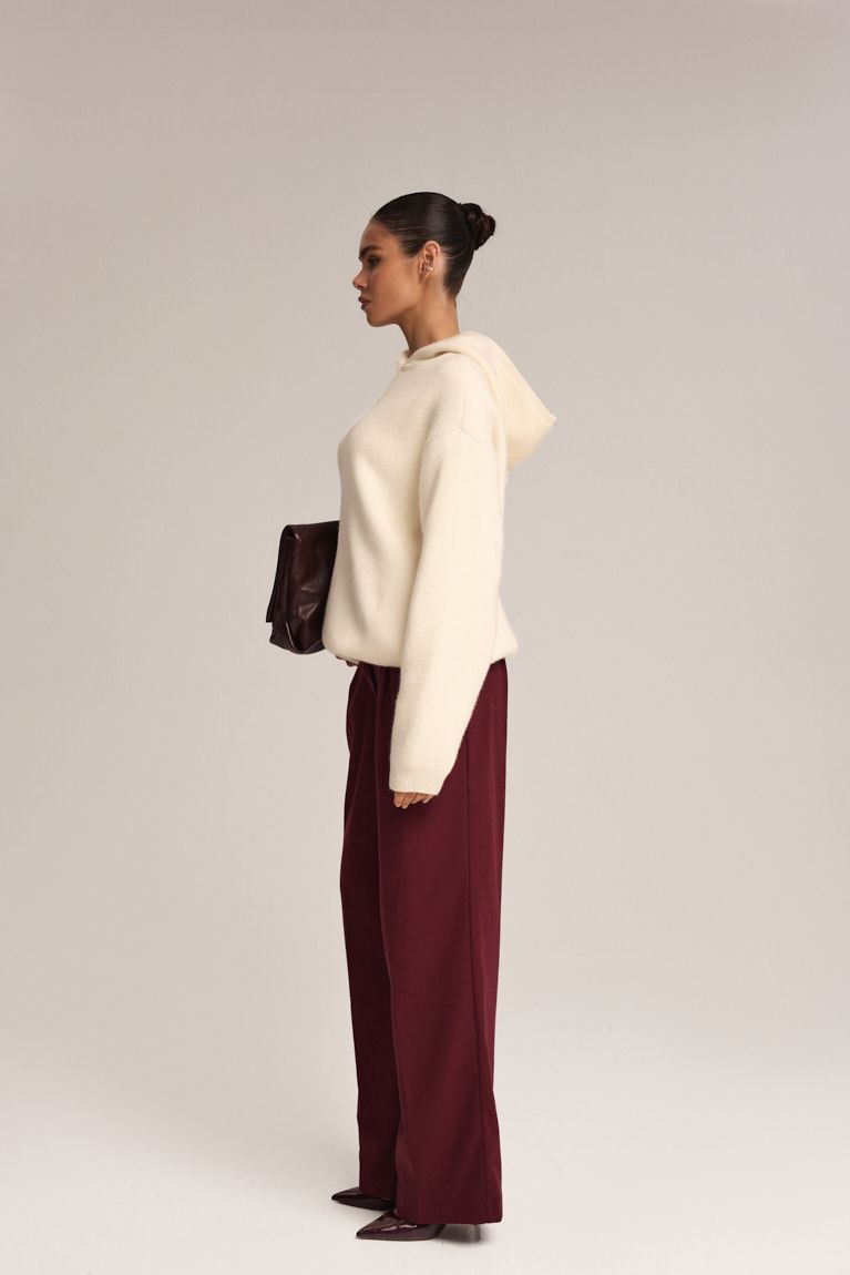 Кардиган в'язаний oversize молоко