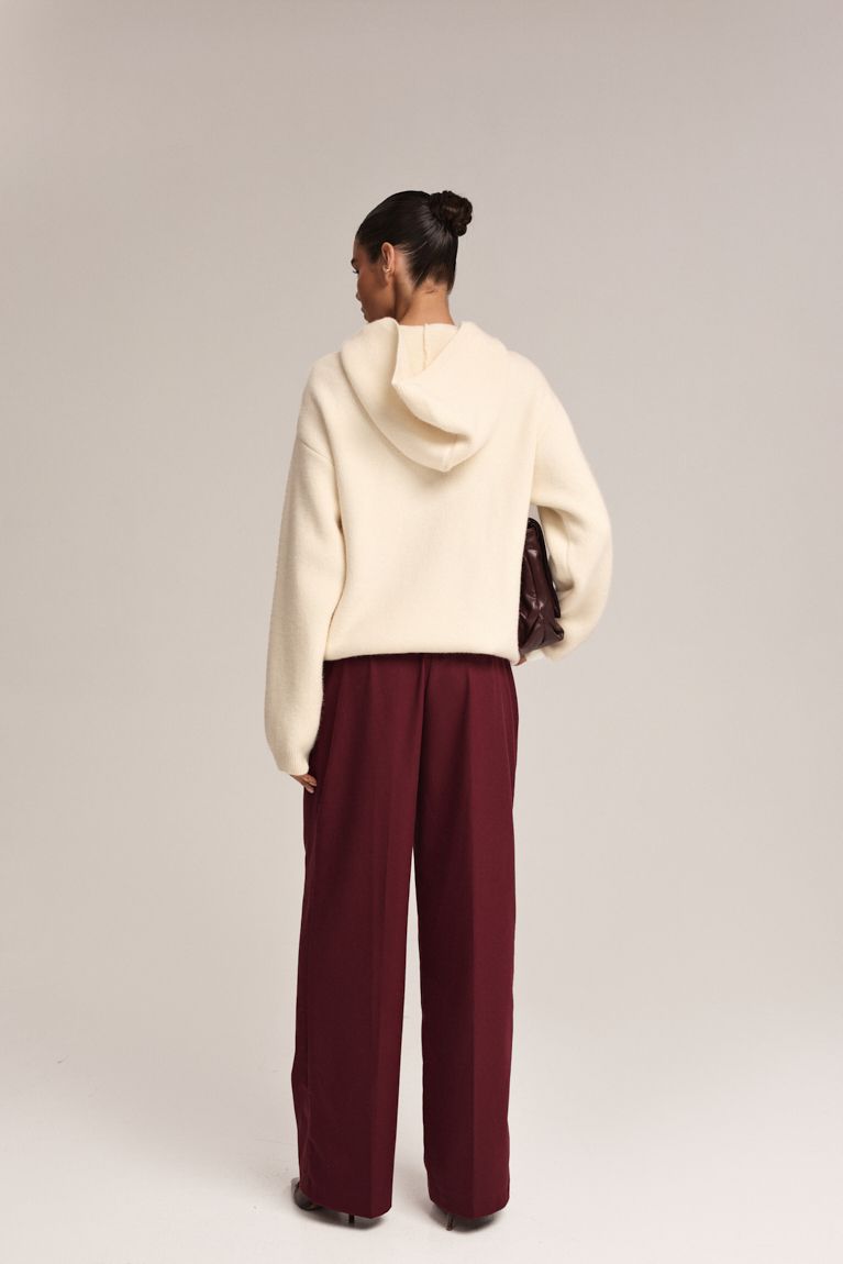 Кардиган в'язаний oversize молоко