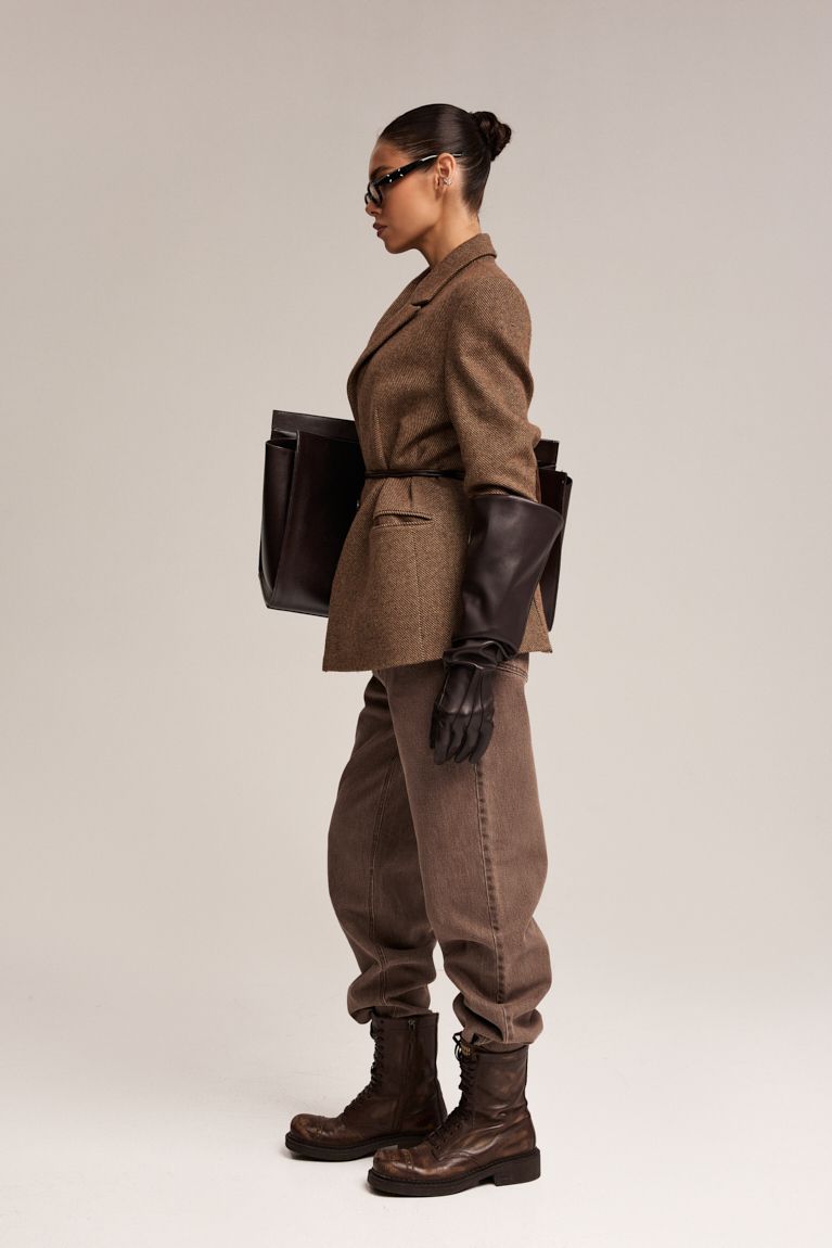 Жакет з налокітниками