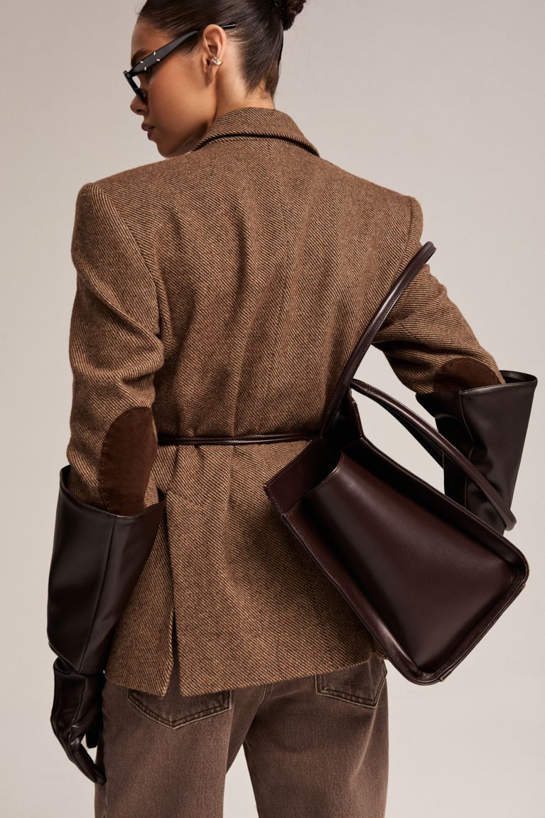 Жакет з налокітниками