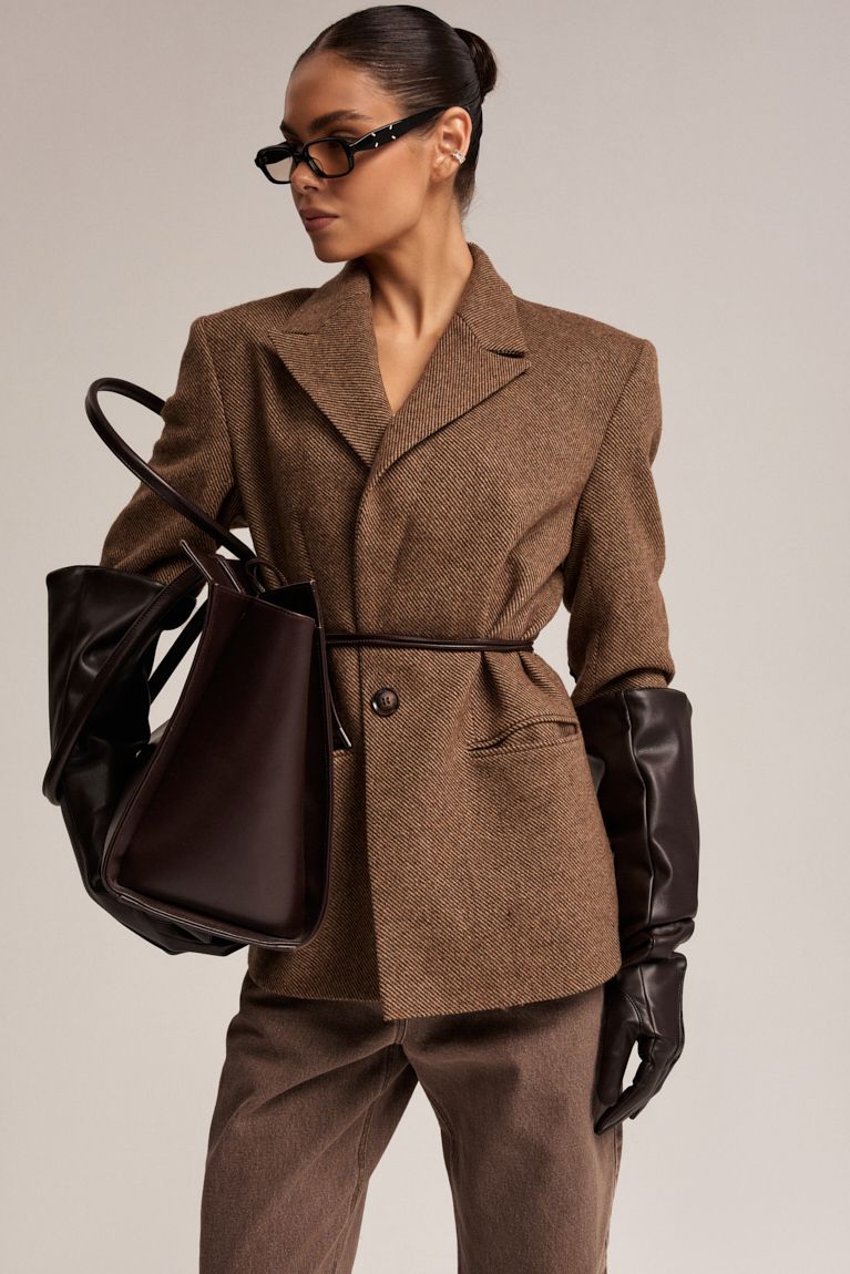 Жакет з налокітниками