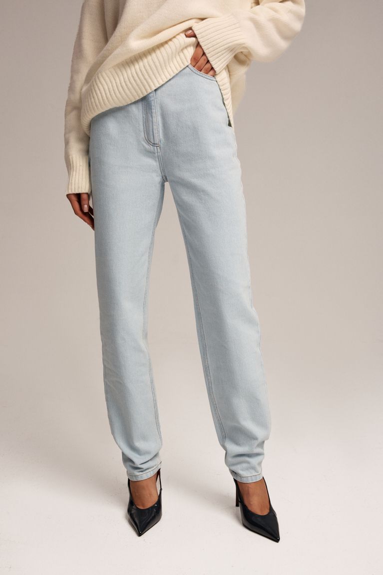 Джинси завужені блакитні