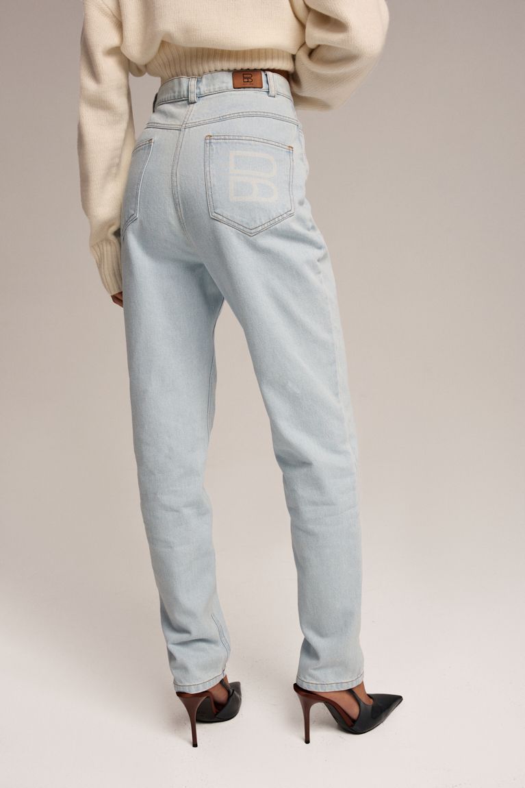Джинси завужені блакитні