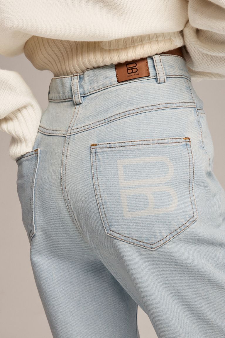 Джинси завужені блакитні