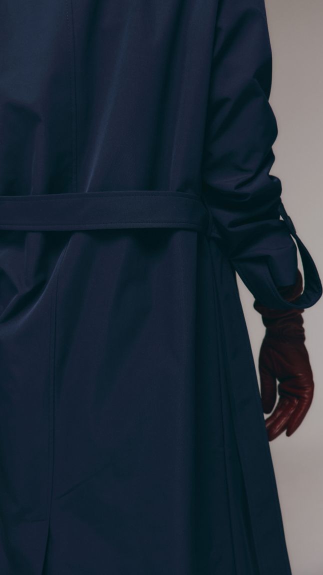 Плащ Erythrina синій