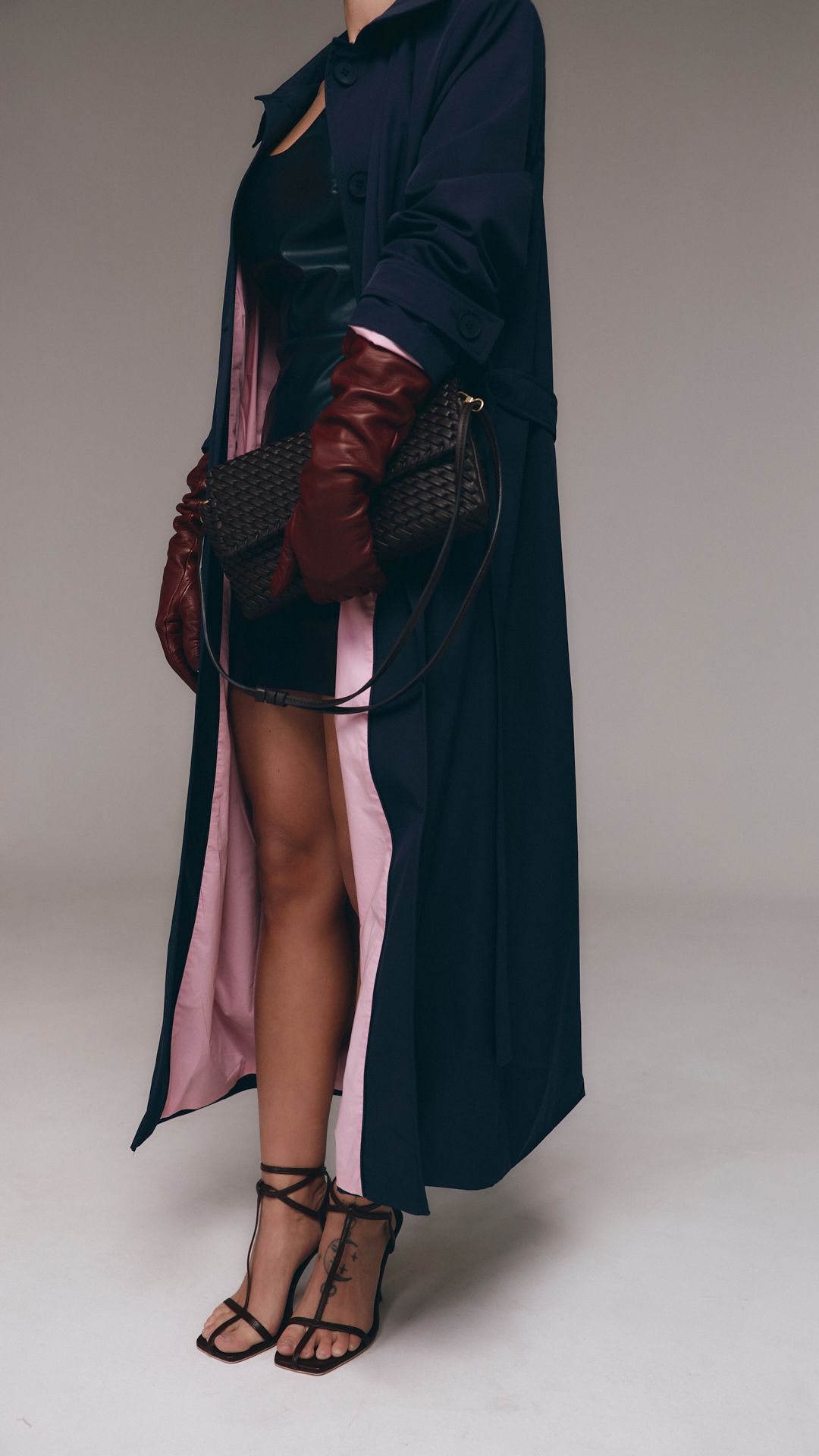 Плащ Erythrina синій