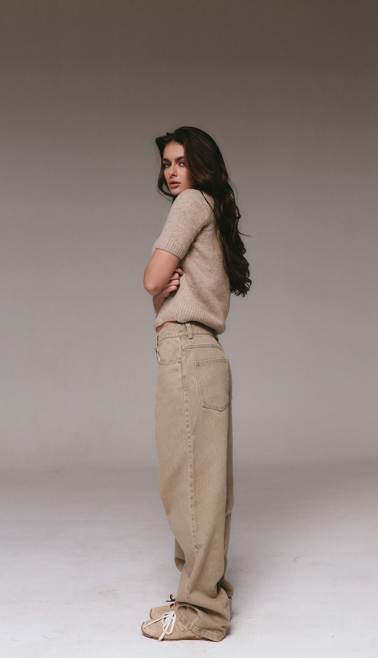 Джинси Avril оливкові