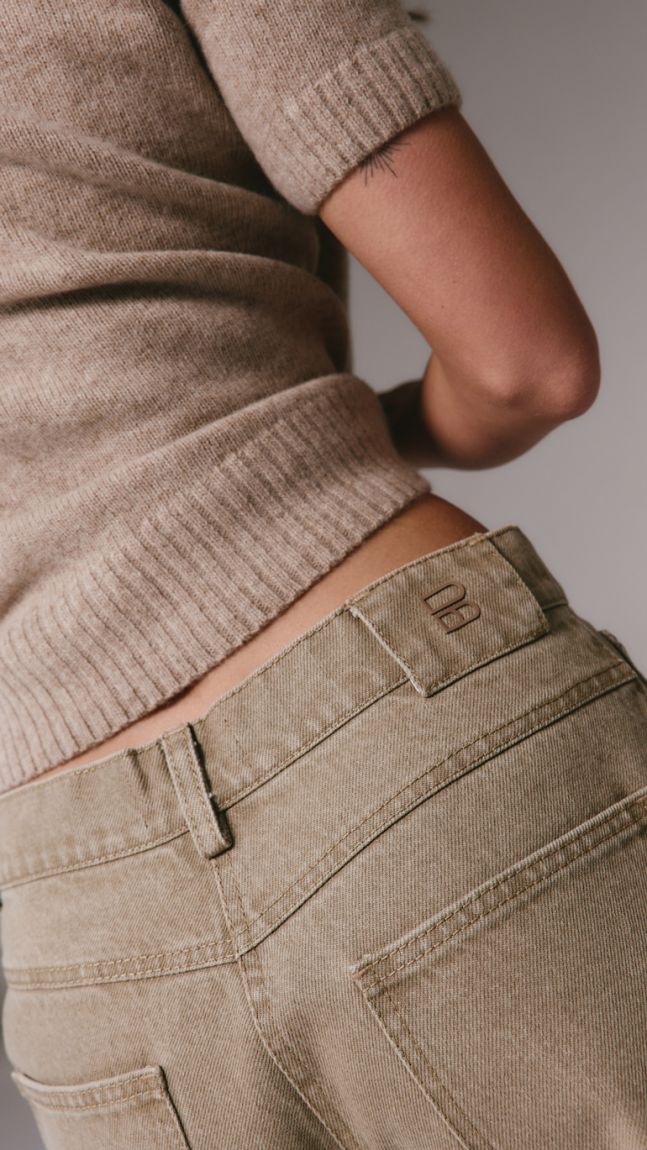 Джинси Avril оливкові