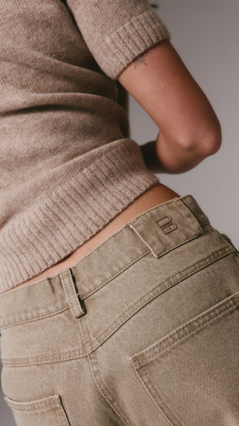 Джинси Avril оливкові