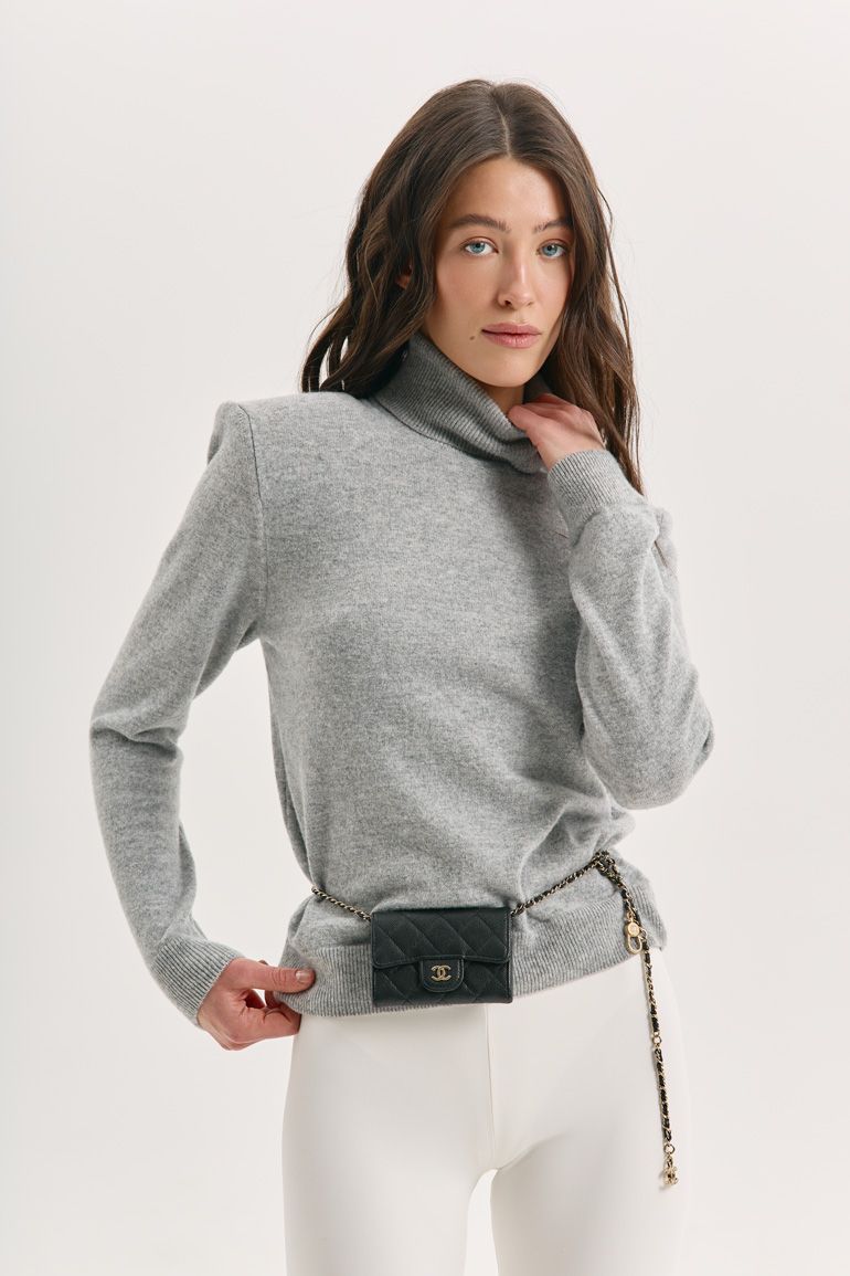 Гольф вовна сірий