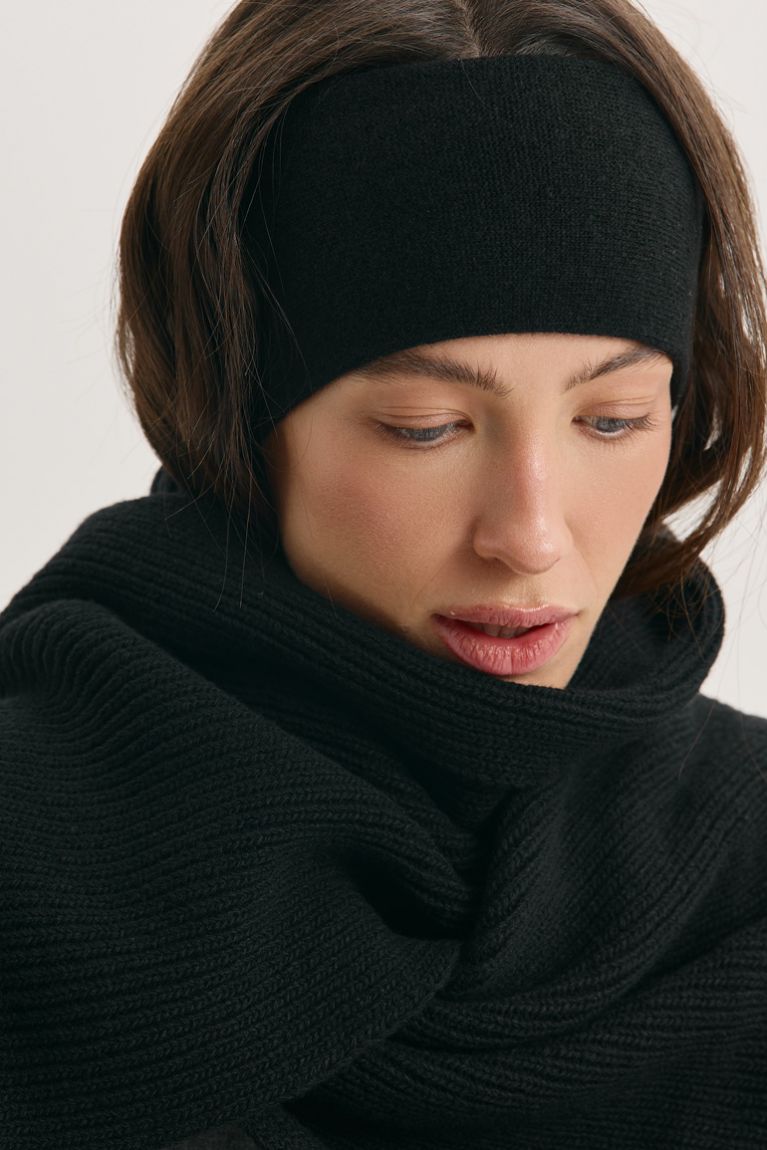 Пов'язка вовна чорна