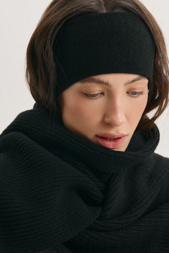 Пов'язка вовна чорна
