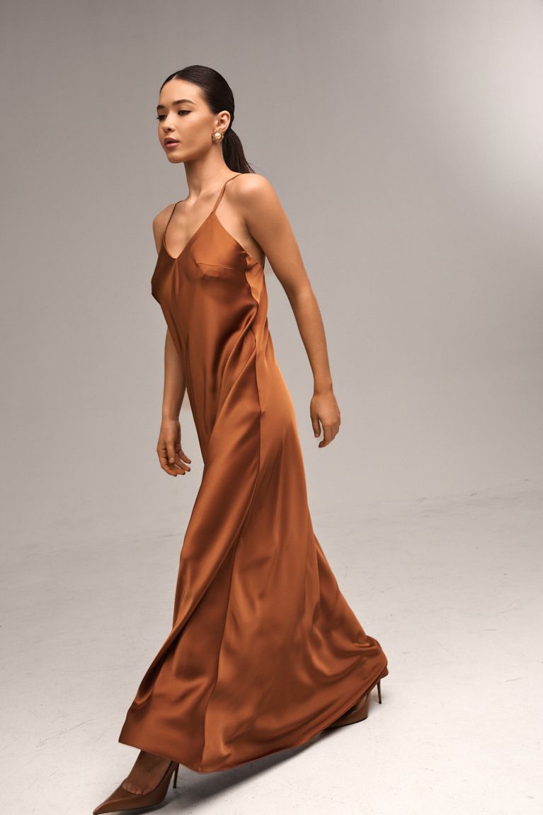 Сліп-дрес Long 2026 бронза