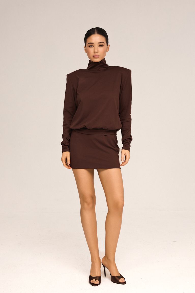 Костюм Shoulders шоколад