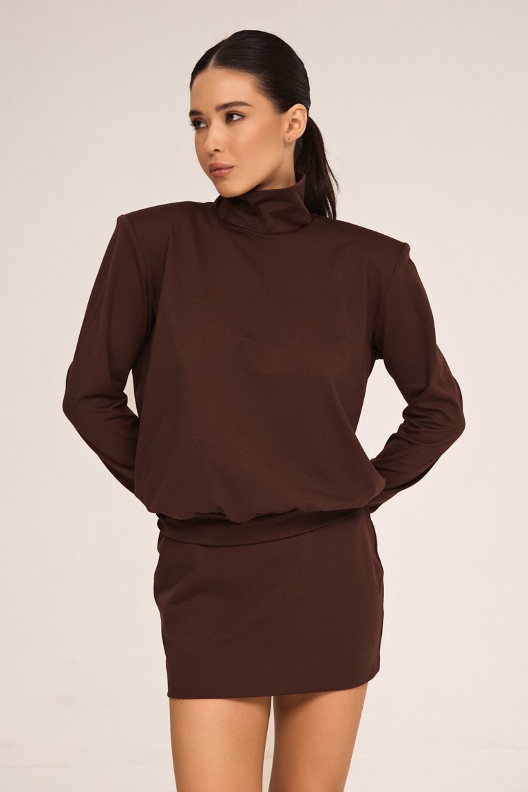 Костюм Shoulders шоколад