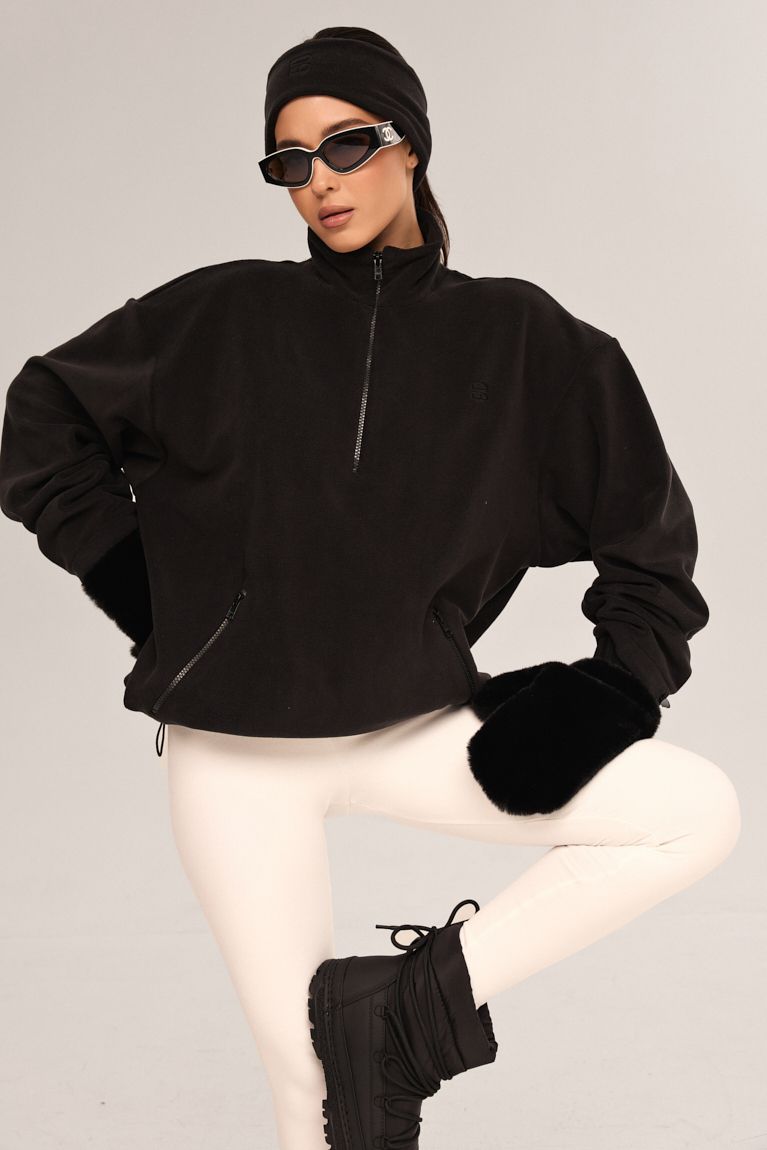 Пов'язка фліс чорна