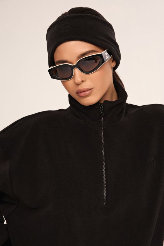 Пов'язка фліс чорна