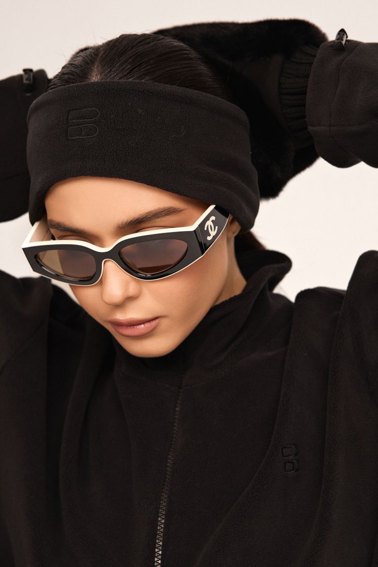 Пов'язка фліс чорна