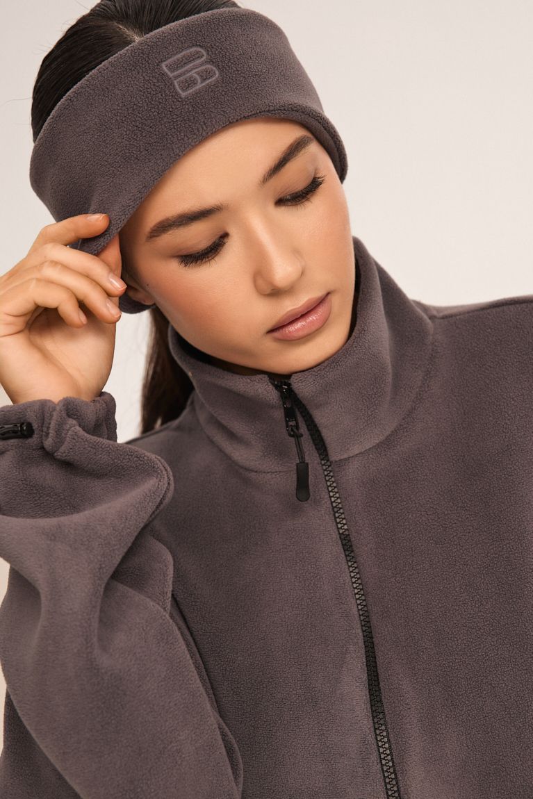 Пов'язка фліс сіра