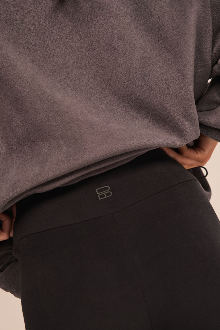 Лосини фліс чорні