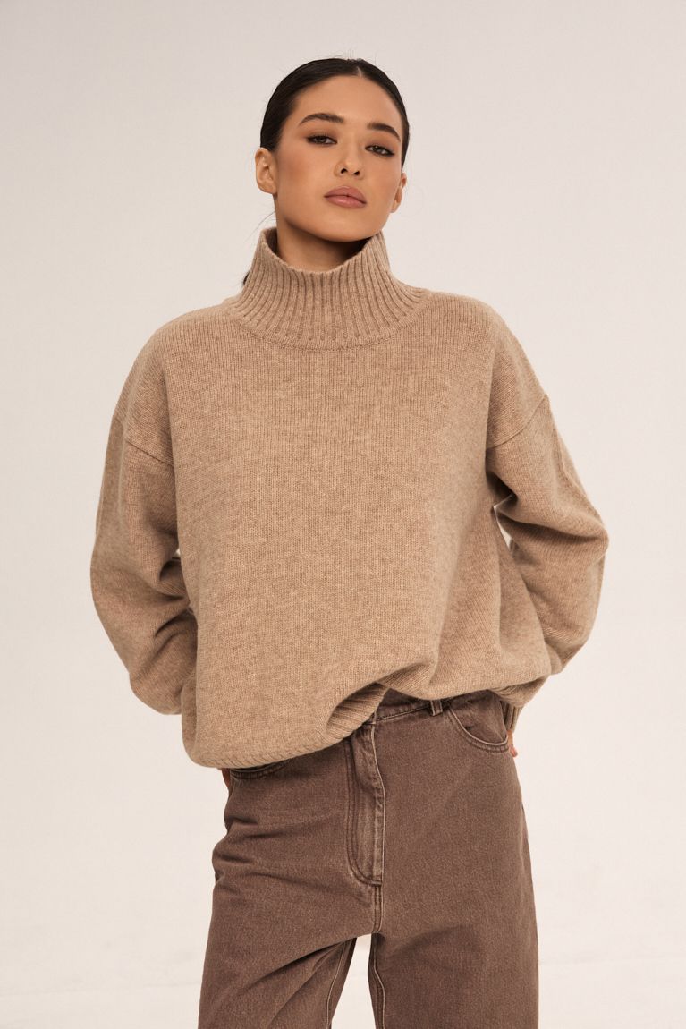 Светр вовна мокко