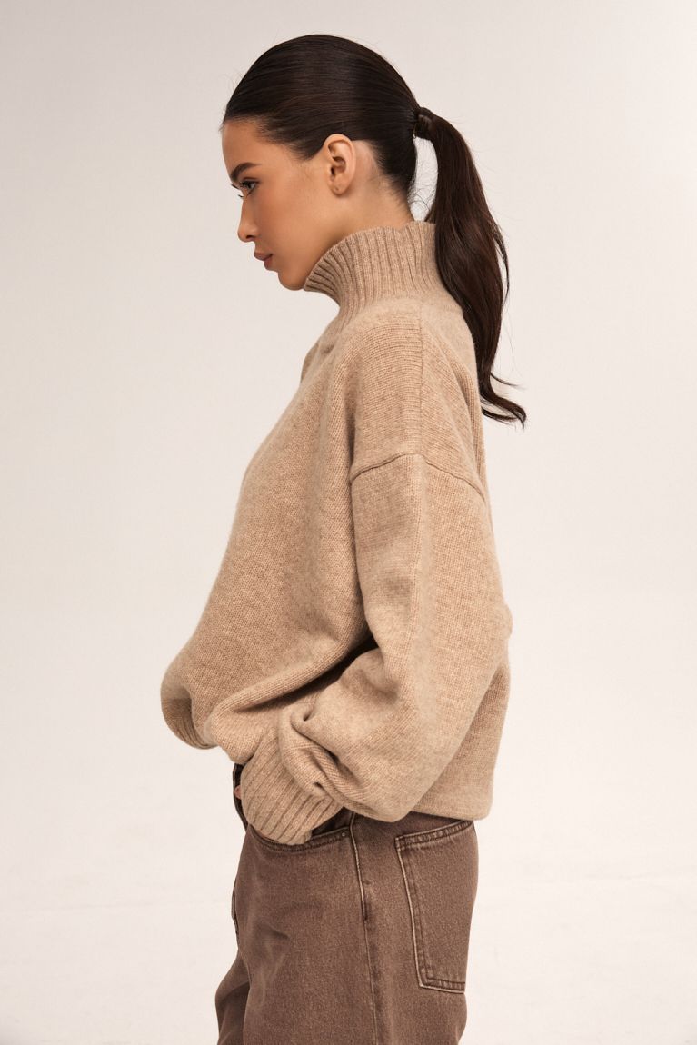 Светр вовна мокко