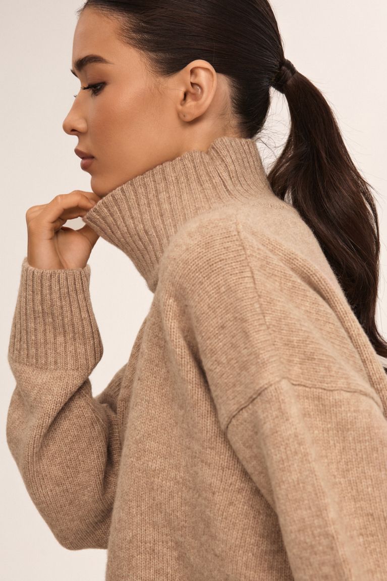 Светр вовна мокко