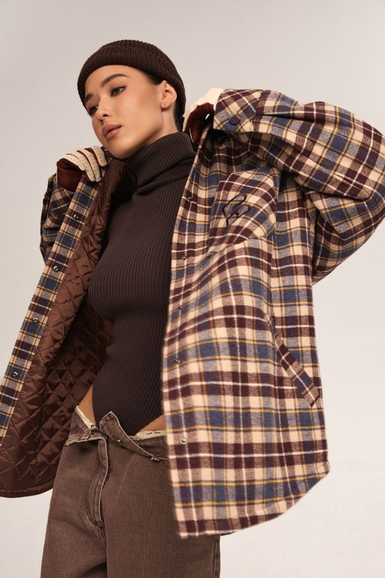 Сорочка Warm коричнева