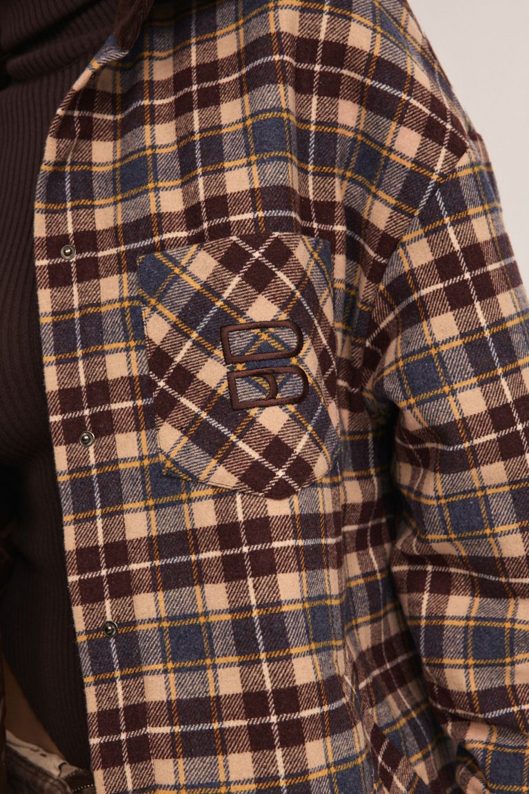 Сорочка Warm коричнева