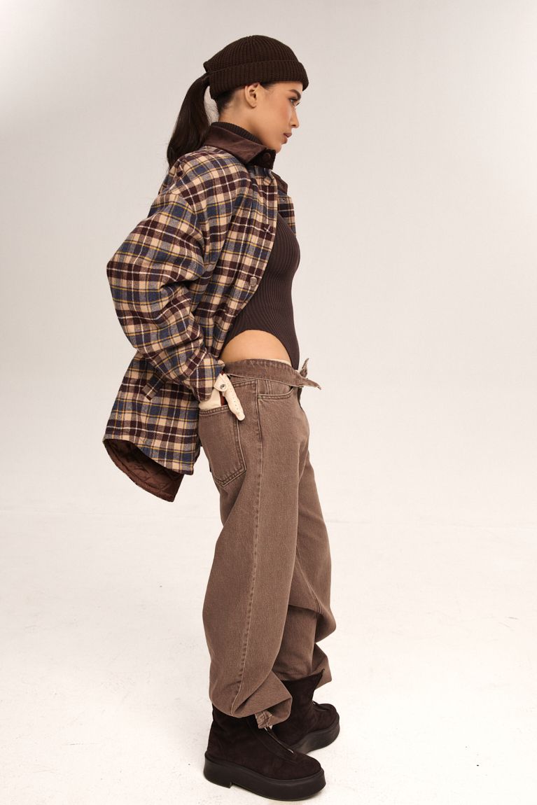 Сорочка Warm коричнева