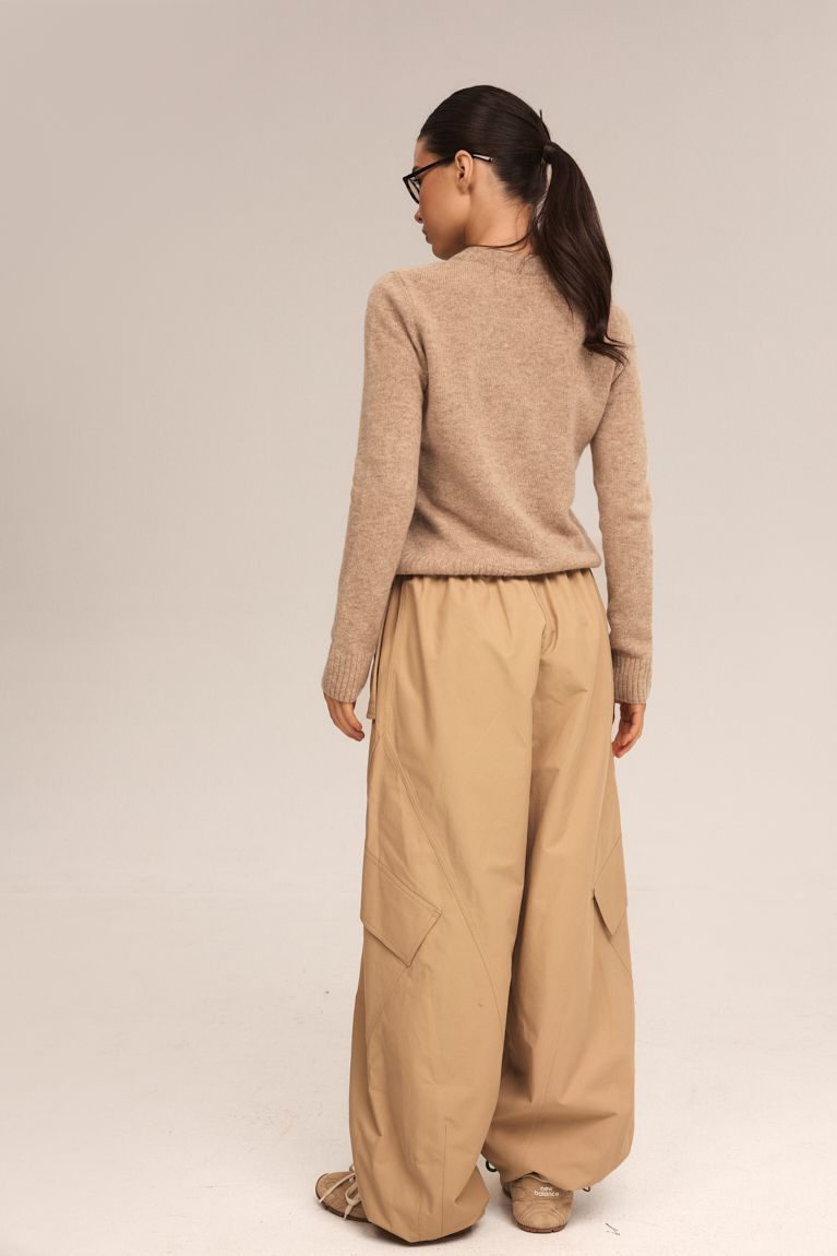 Лонгслів вовна мокко