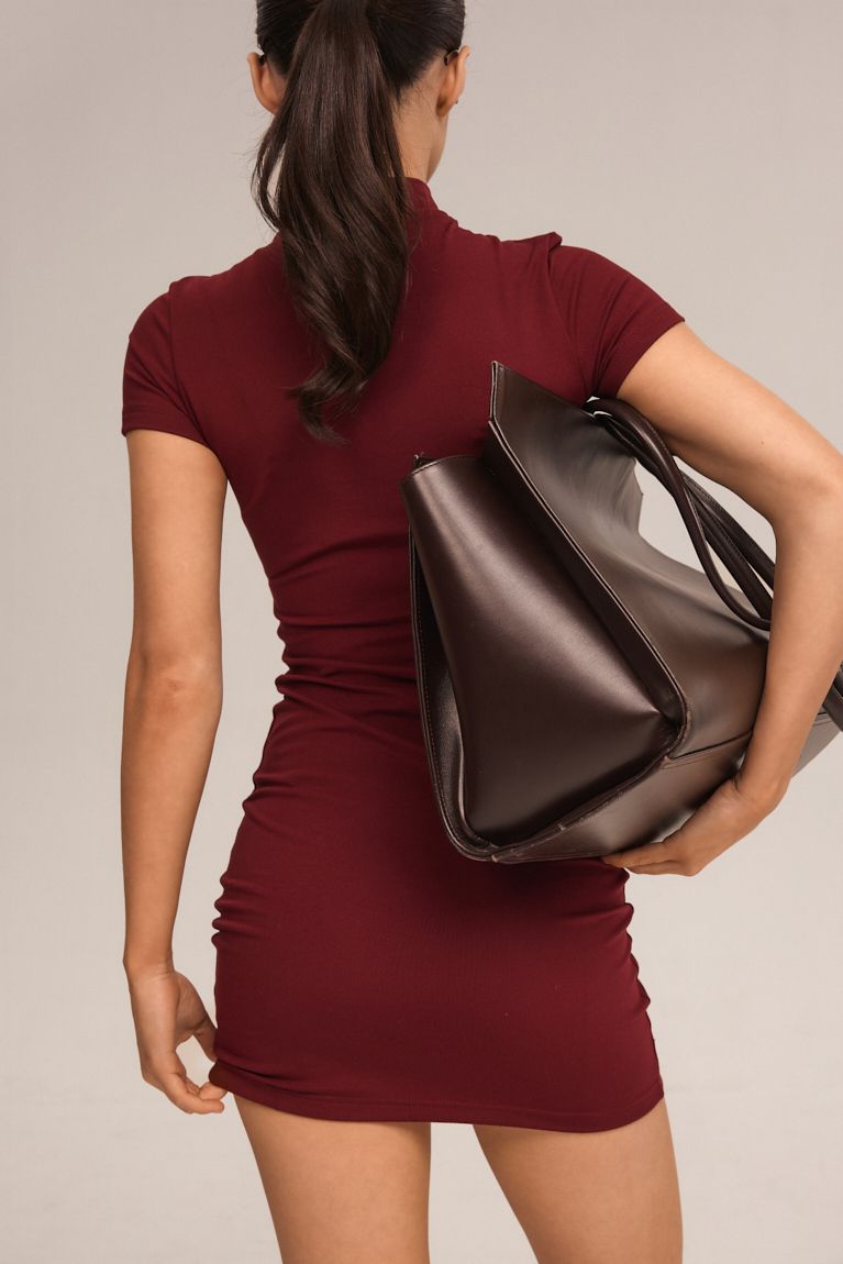 Сукня GiGi mini бордо