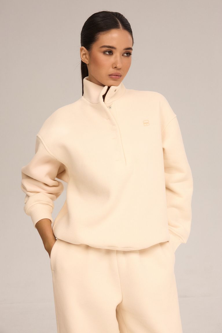 Світшот поло екрю