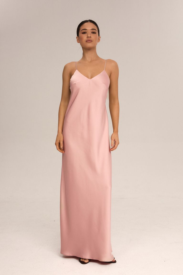 Сліп-дрес Long 2025 пудра