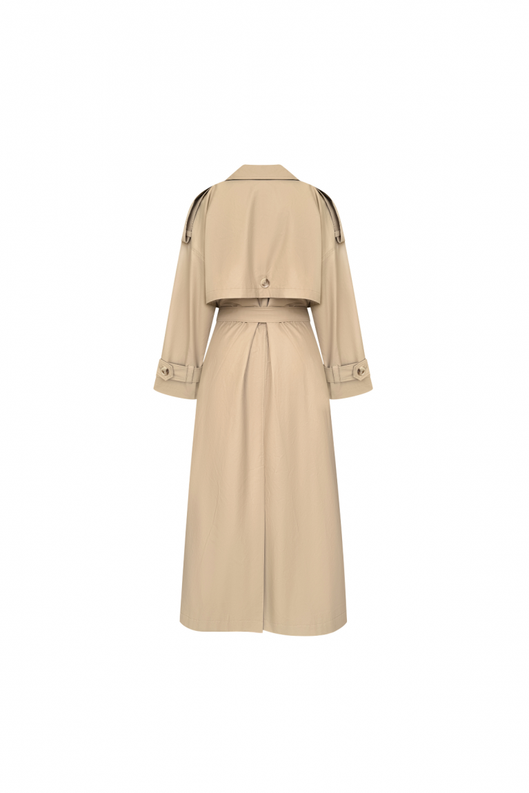 Тренч Bahoi беж