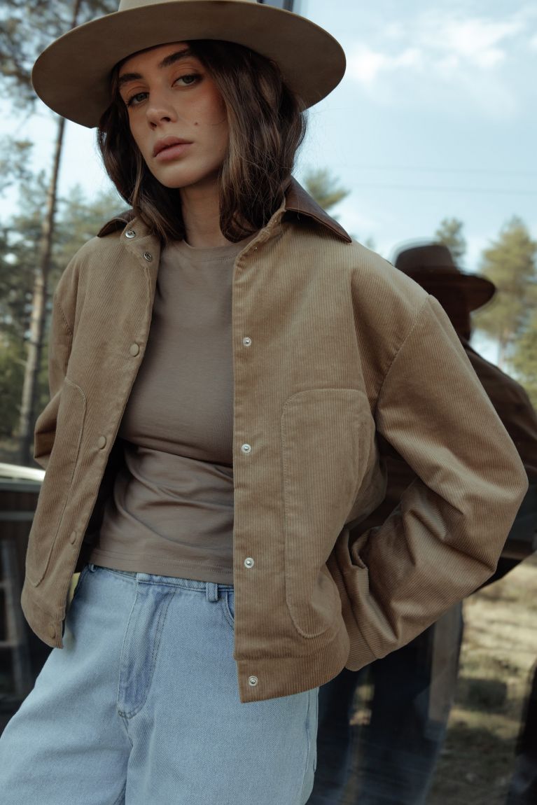 Куртка вельвет