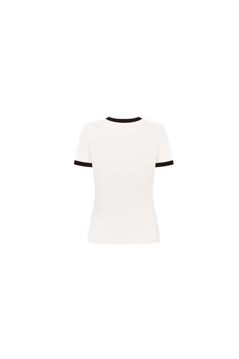 Футболка PADEL молочна