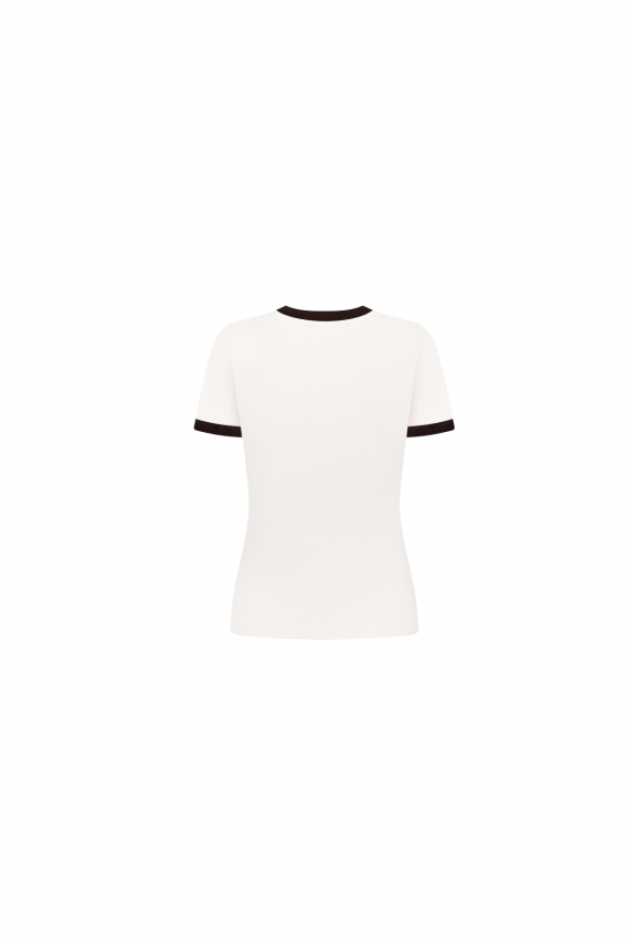 Футболка PADEL молочна