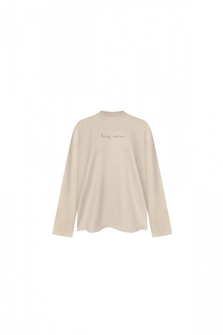 Лонгслів BODY CONFIDENCE беж