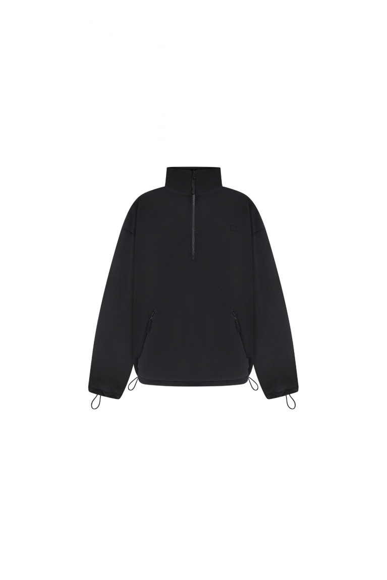 Кофта double фліс чорна