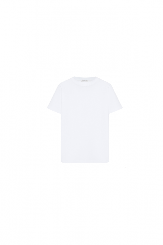 Футболка трикотаж біла