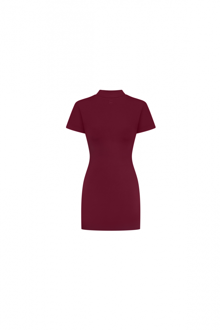 Сукня GiGi mini бордо