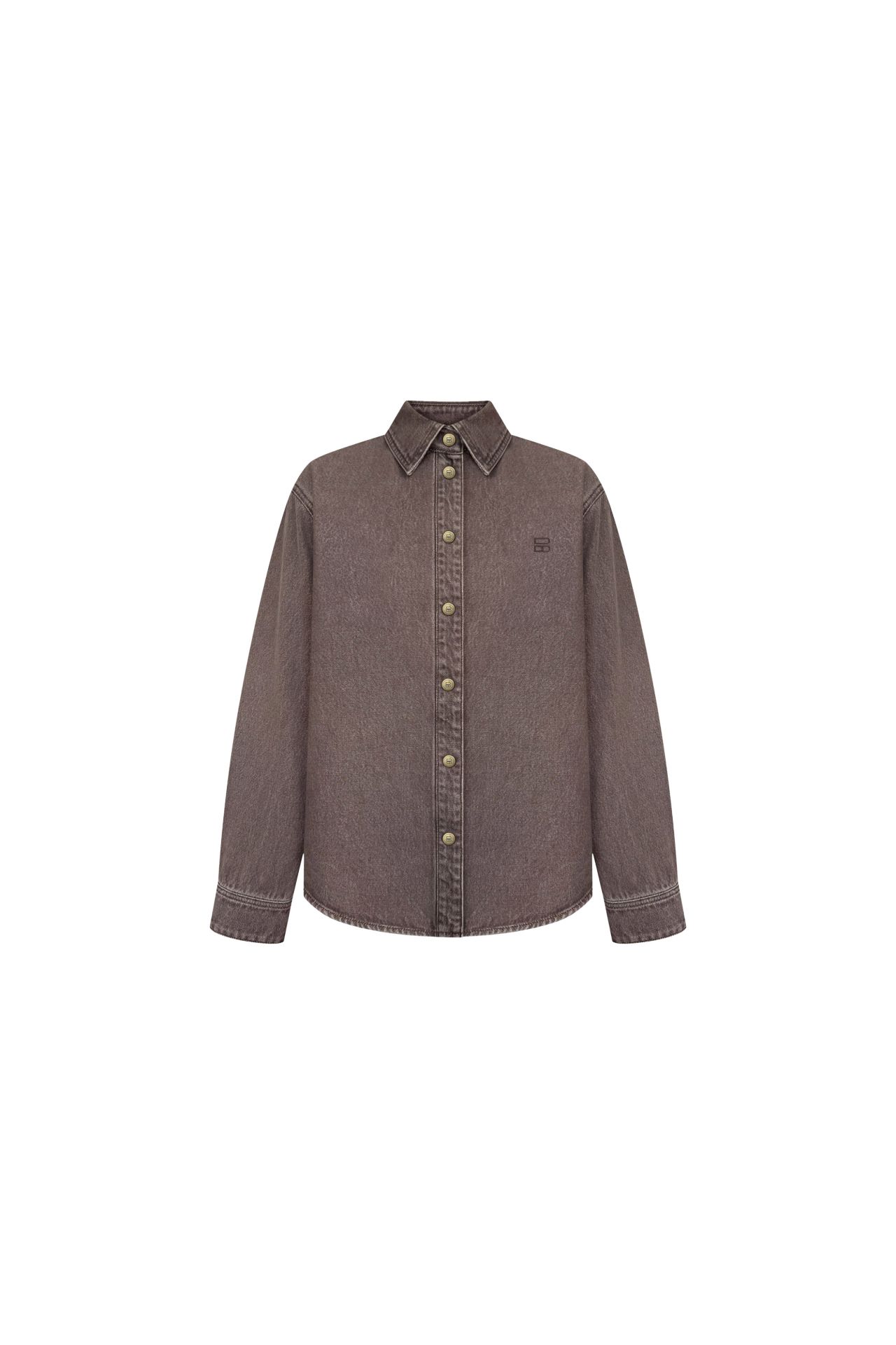 Сорочка Avril коричнева