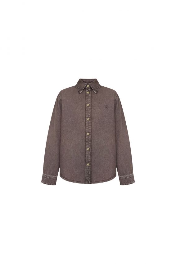 Сорочка Avril коричнева